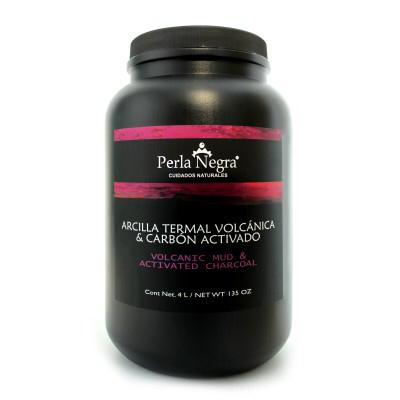 Volcanic clay and activated charcoal