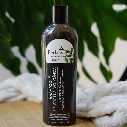 Shampoo de arcilla volcánica con Romero para crecimiento e hidratación
